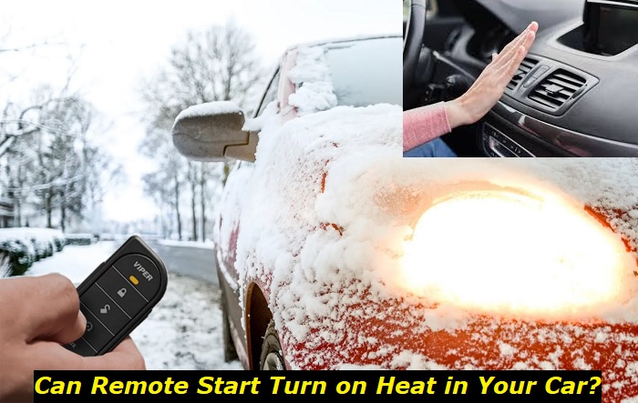 can remote start turn on heat in car